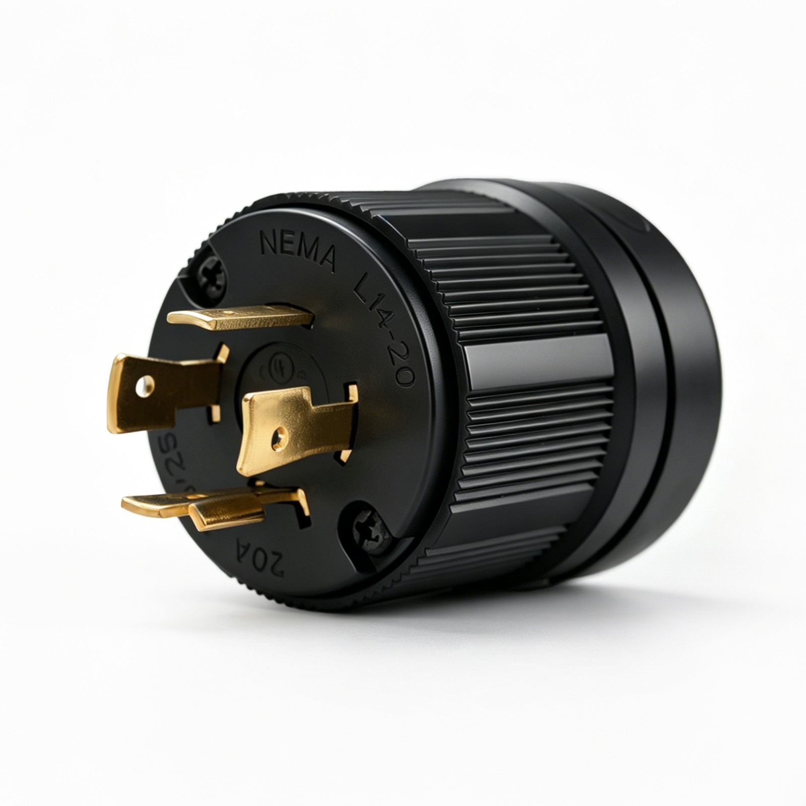 L14-20P Twist Lock Plug for Generator 20 Amp 125/250V  NEMA Connector