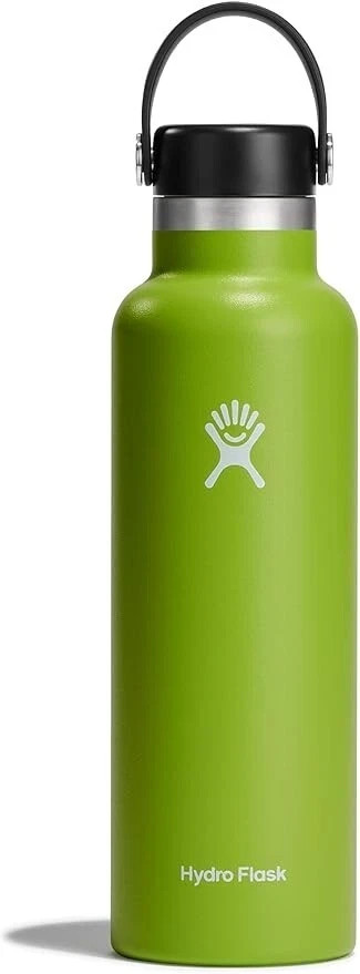 HYDRO FLASK STANDARD MOUTH WITH FLEX CAP BOTTLE SEAGRASS 621 ML/21 OZ