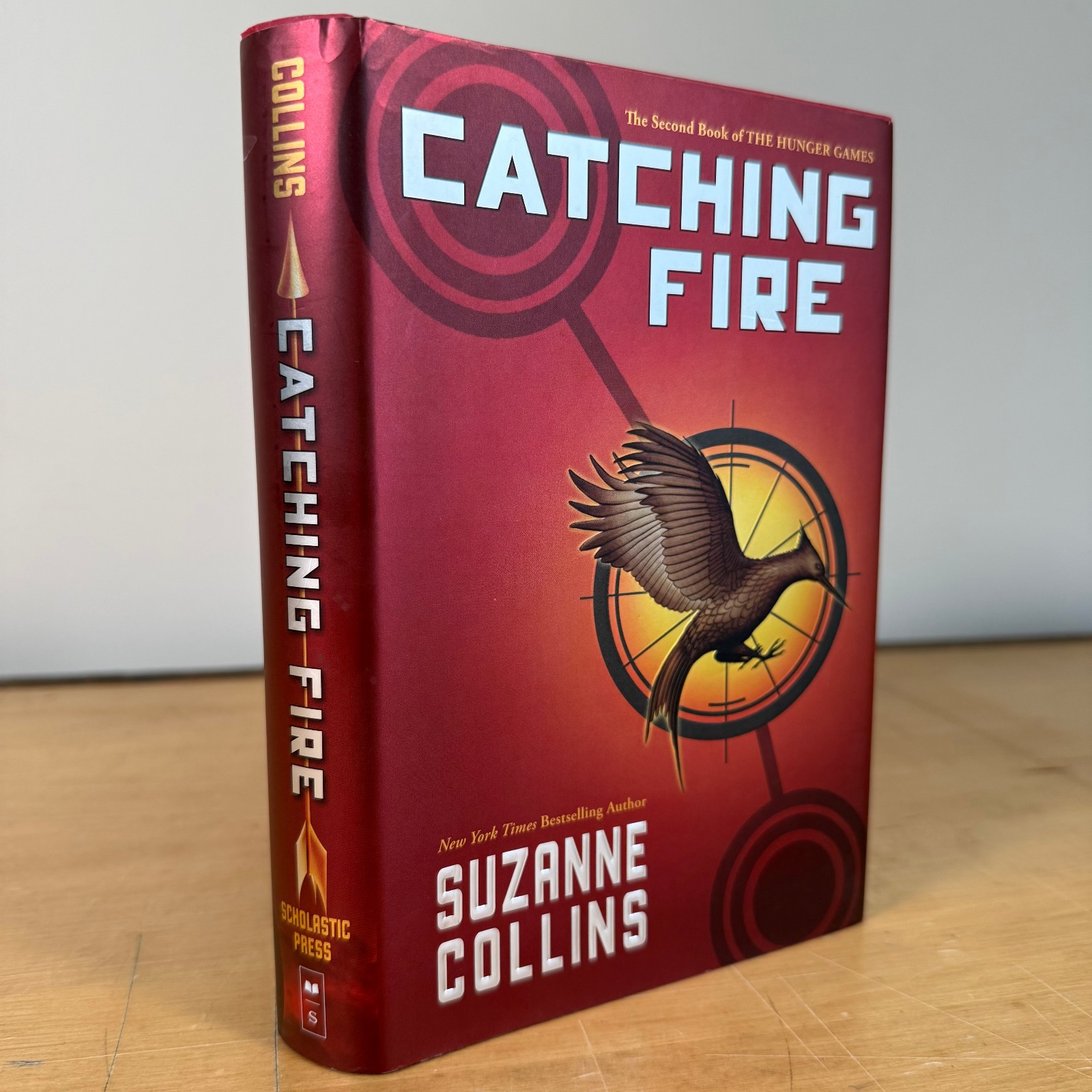 Catching Fire By Suzanne Collins 1st Edition First Printing 2009 Hardcover Catching Fire By Suzanne Collins 1st Edition First Printing 2009 Hardcover