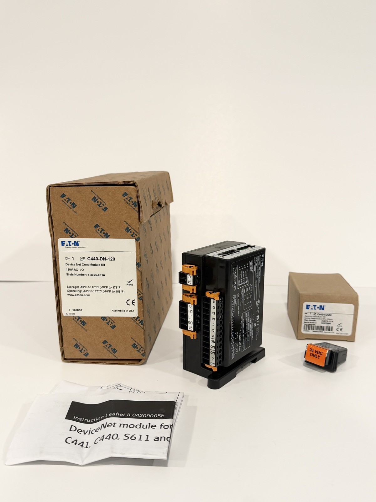 Eaton C441K / C440-COM-ADP DeviceNet Communication Module Kit 120VAC C440-DN-120 Eaton C441K / C440-COM-ADP DeviceNet Communication Module Kit 120VAC C440-DN-120