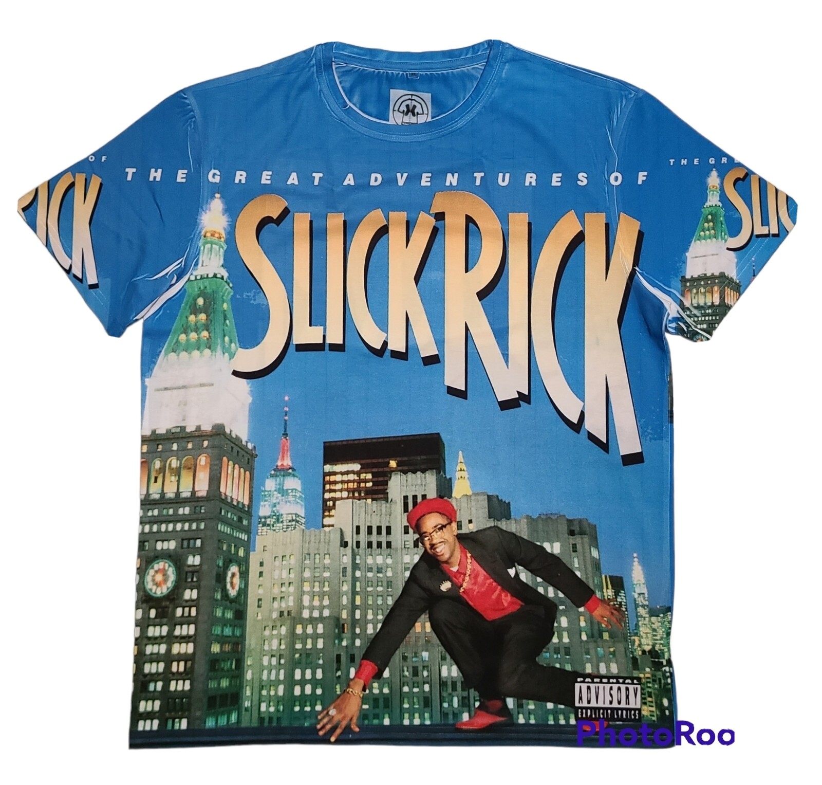 The Great Adventures of Slick Rick  T Shirt sublimated