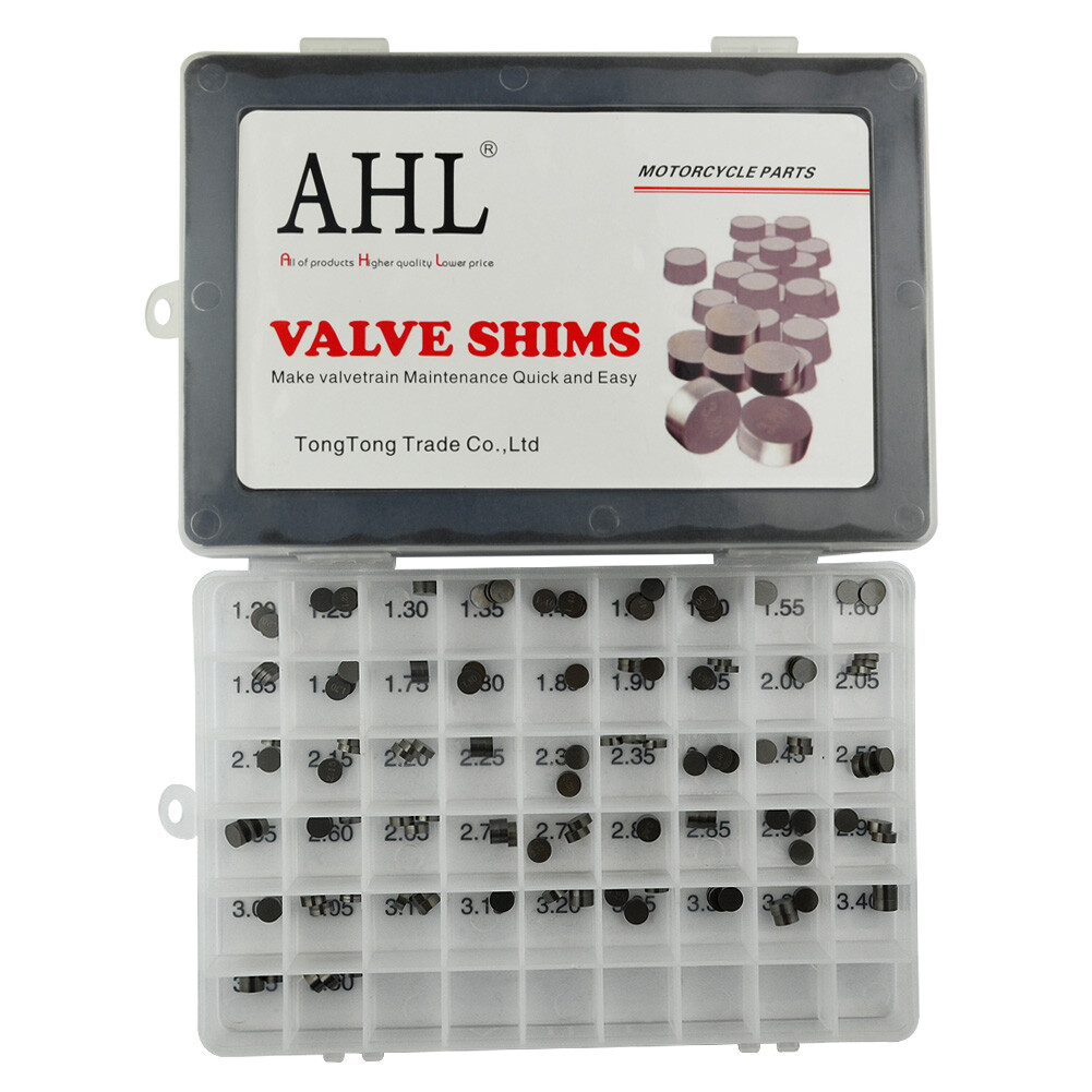 AHL 7.48mm 141pcs Complete Valve Shims Kit for Kawasaki KX250F KXF250 2004-2019 AHL 7.48mm 141pcs Complete Valve Shims Kit for Kawasaki KX250F KXF250 2004-2019