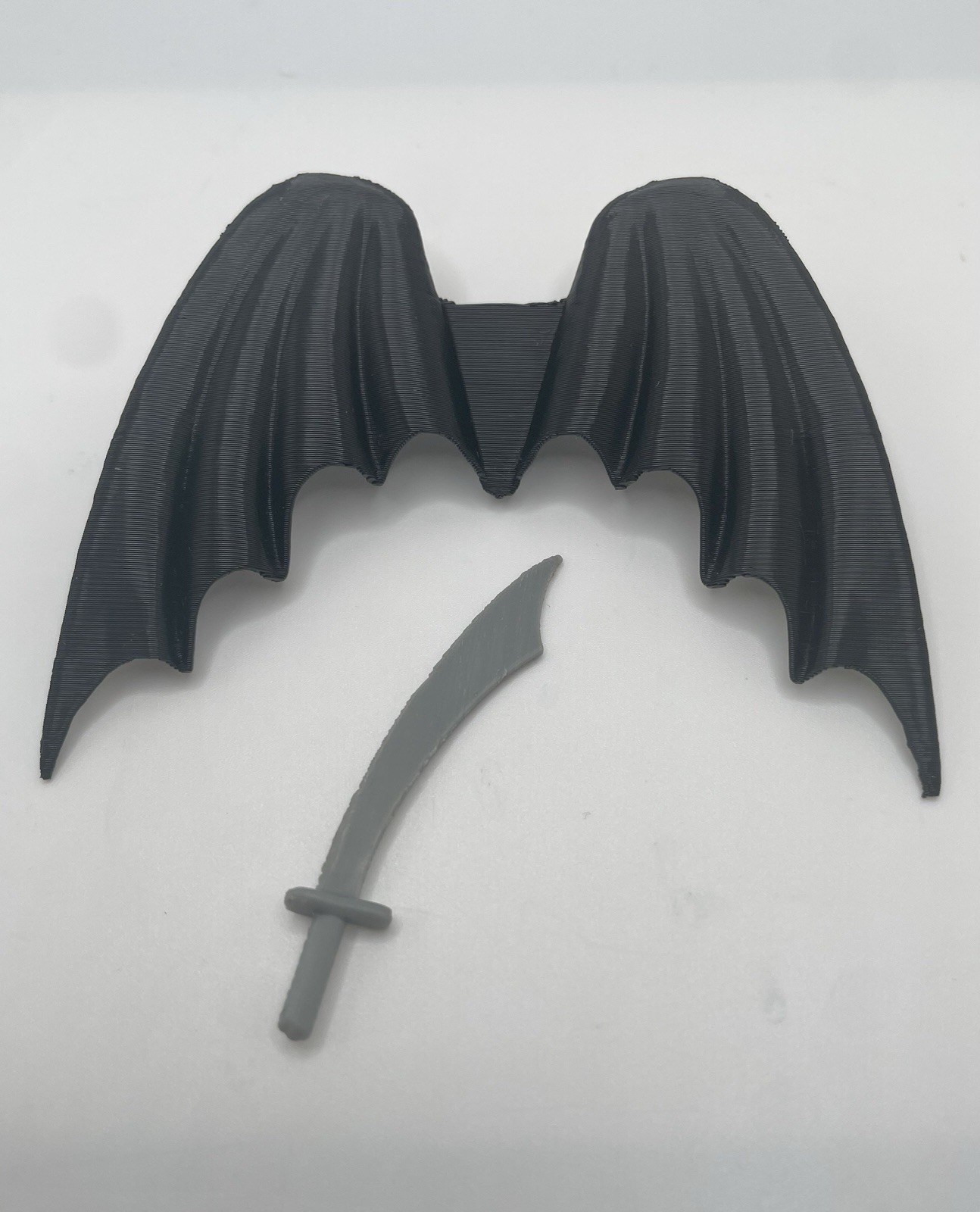 Dragonriders of the Styx Red Demon Bat Wings & Sword Repro Accessory Set Vintage Dragonriders of the Styx Red Demon Bat Wings & Sword Repro Accessory Set Vintage