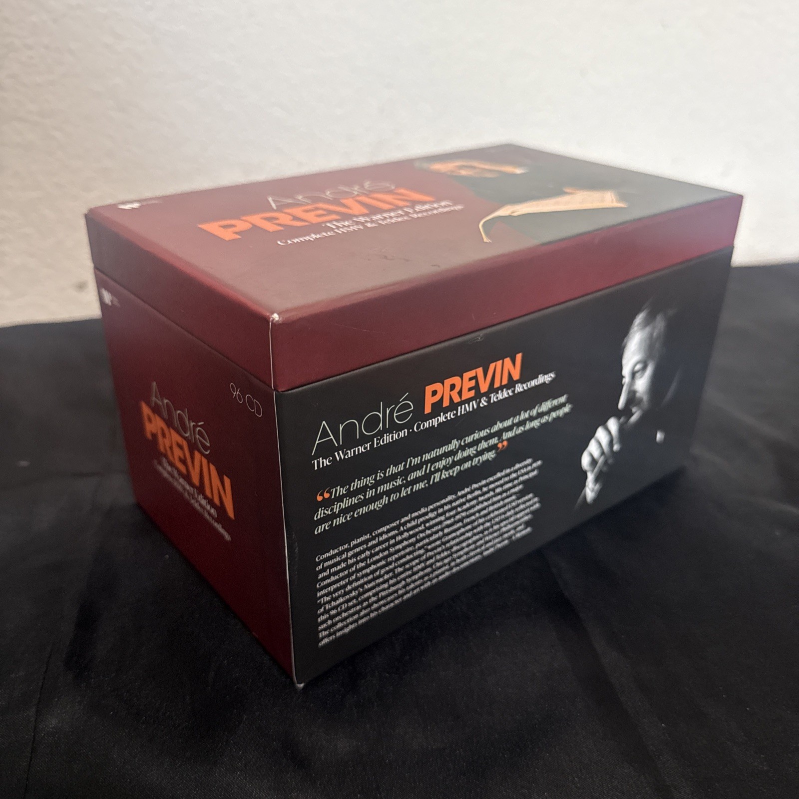 ANDRE PREVIN The Warner Edition 96CD Box set Complete HMV Teldec Recordings ANDRE PREVIN The Warner Edition 96CD Box set Complete HMV Teldec Recordings