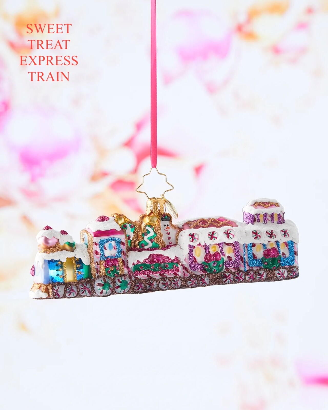 Christopher Radko Sweet Treat Express Train Ornament 5
