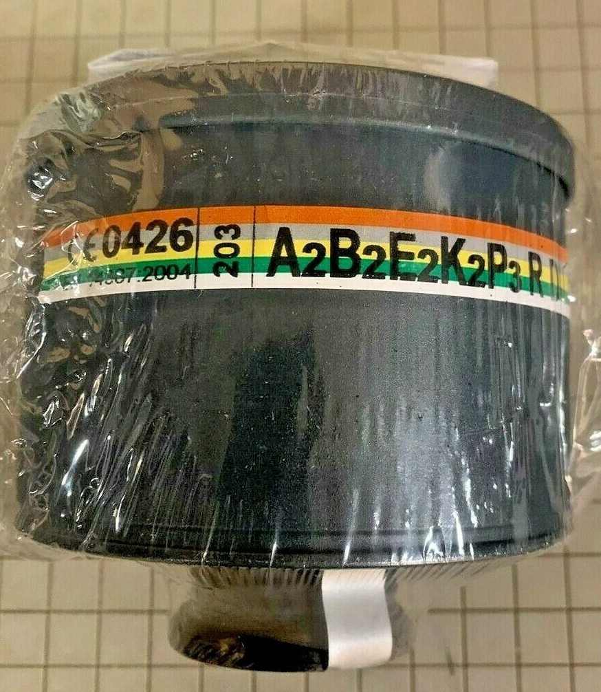 Ultimate NBC / CBRN Gas Mask Filters [40mm NATO] Brand New/Sealed Exp 2030