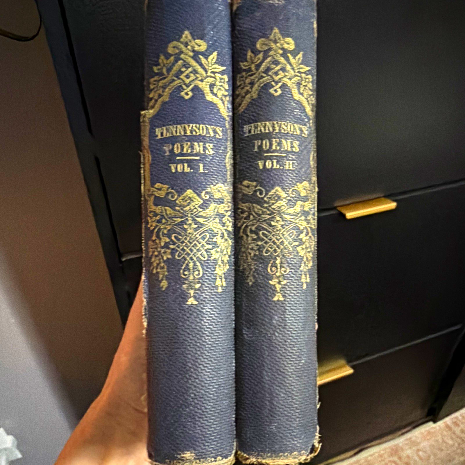 Tennyson's Poems Vol I & II 2-Volume Hardcover Set by Alfred Lord Tennyson Tennyson's Poems Vol I & II 2-Volume Hardcover Set by Alfred Lord Tennyson