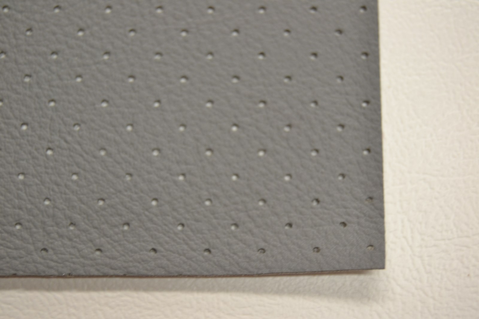 HAMPTON PERFORATED HEADLINER VINYL GREY GRAY MATERIAL BY THE YARD TOP QUALITY