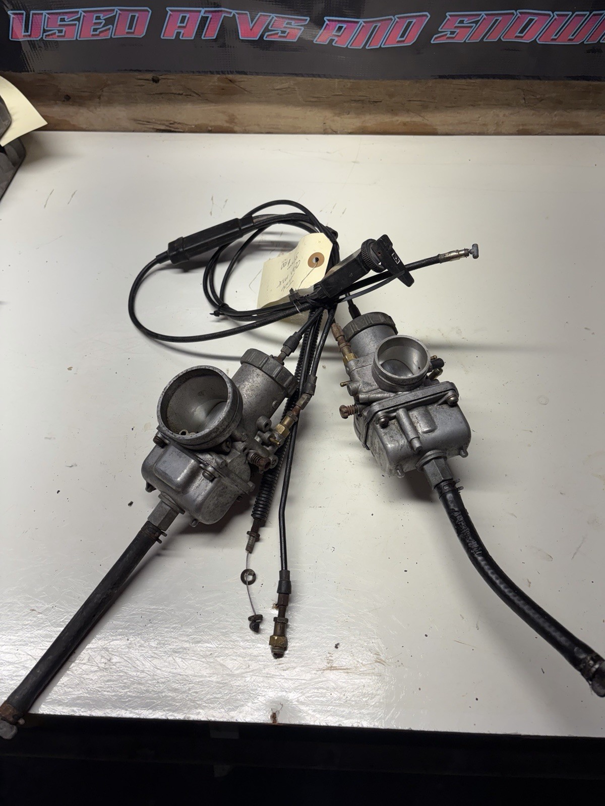 1989-199 Polaris Indy Oem Mikuni 34mm Carburetors 1989-199 Polaris Indy Oem Mikuni 34mm Carburetors