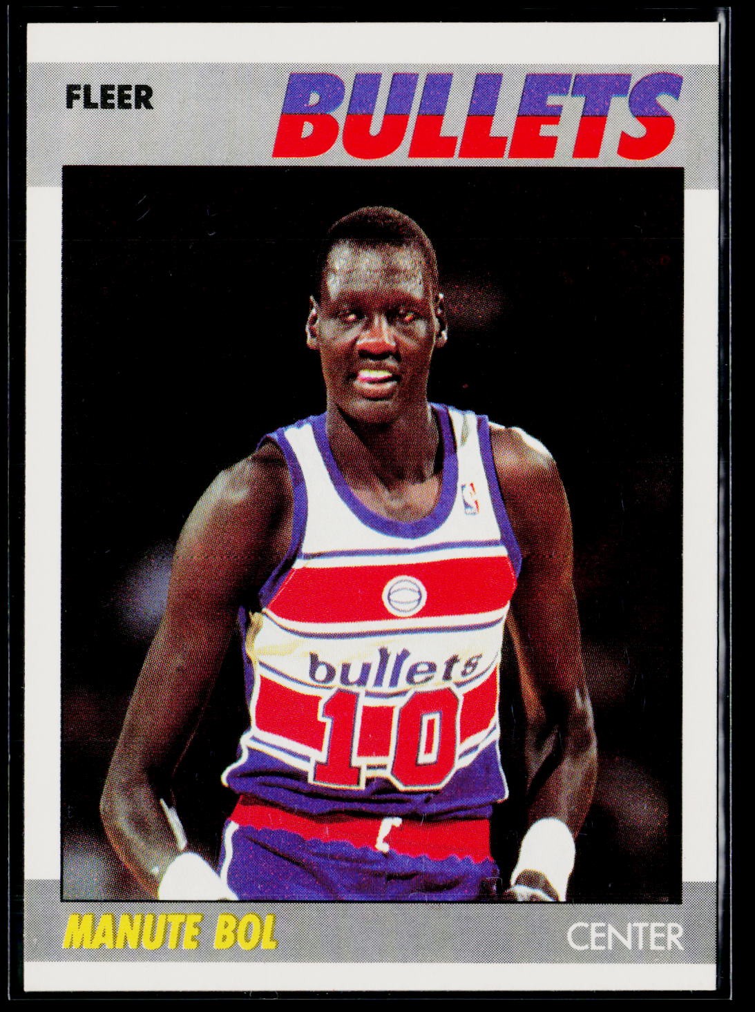 1987-88 Fleer #13 Manute Bol 1987-88 Fleer #13 Manute Bol