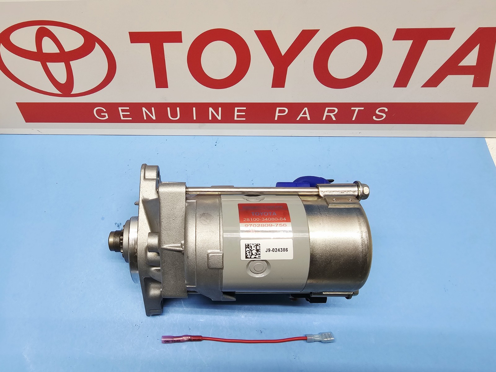 1981 - 94 TOYOTA PICKUP 2.4 GENUINE REMANUFACTURED STARTER OEM BRAND NEW
