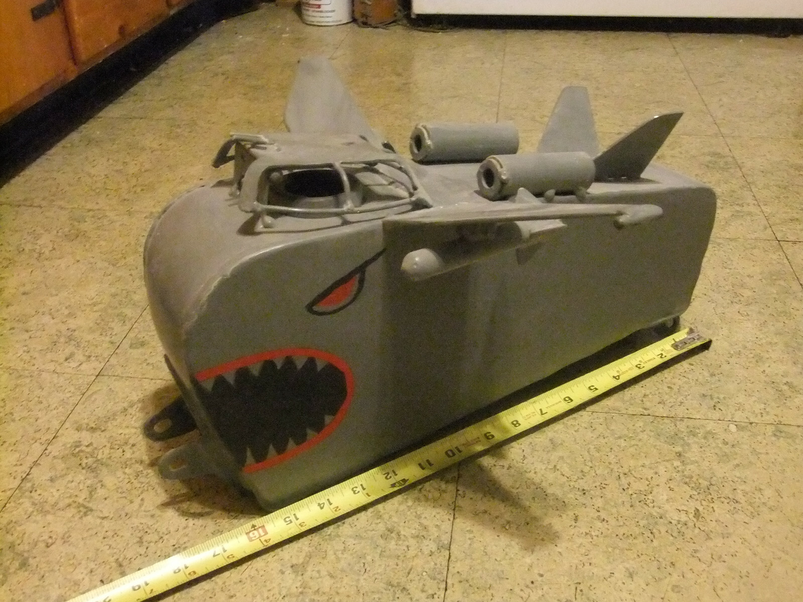 CUSTOM MOTORCYCLE TANK [NEW] A-10 WARHOG TANK