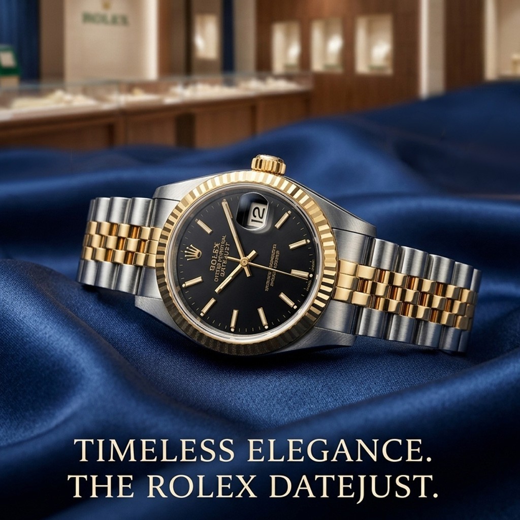 1995 Rolex Women\'s 69173 Datejust 26mm Two Tone Jubilee Bracelet EUC