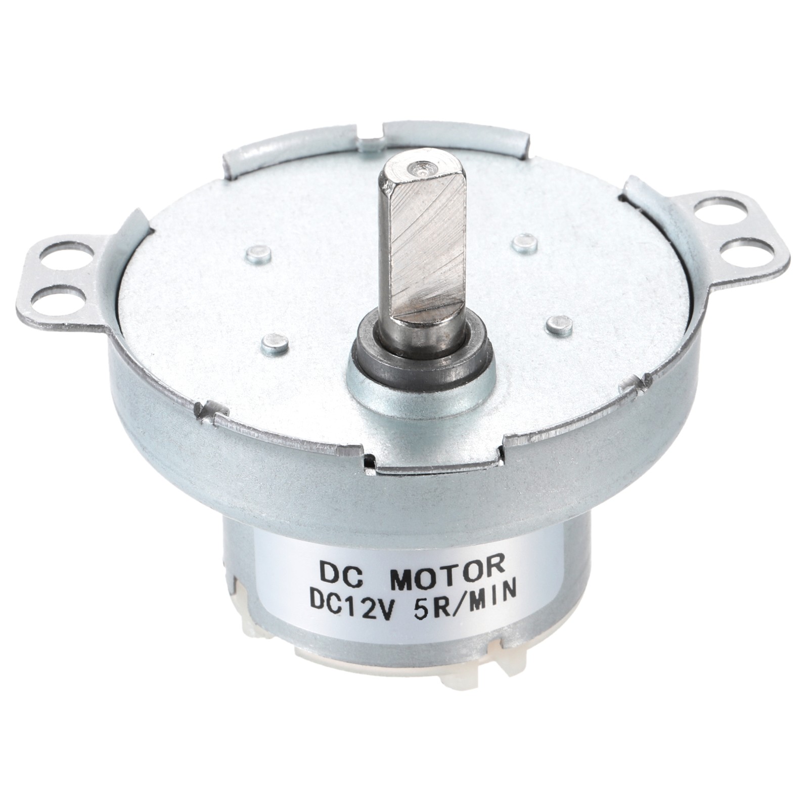 Slow Speed Motor JS-50T D-Shaft Gear Electric Motor 12V DC 5RPM Motor
