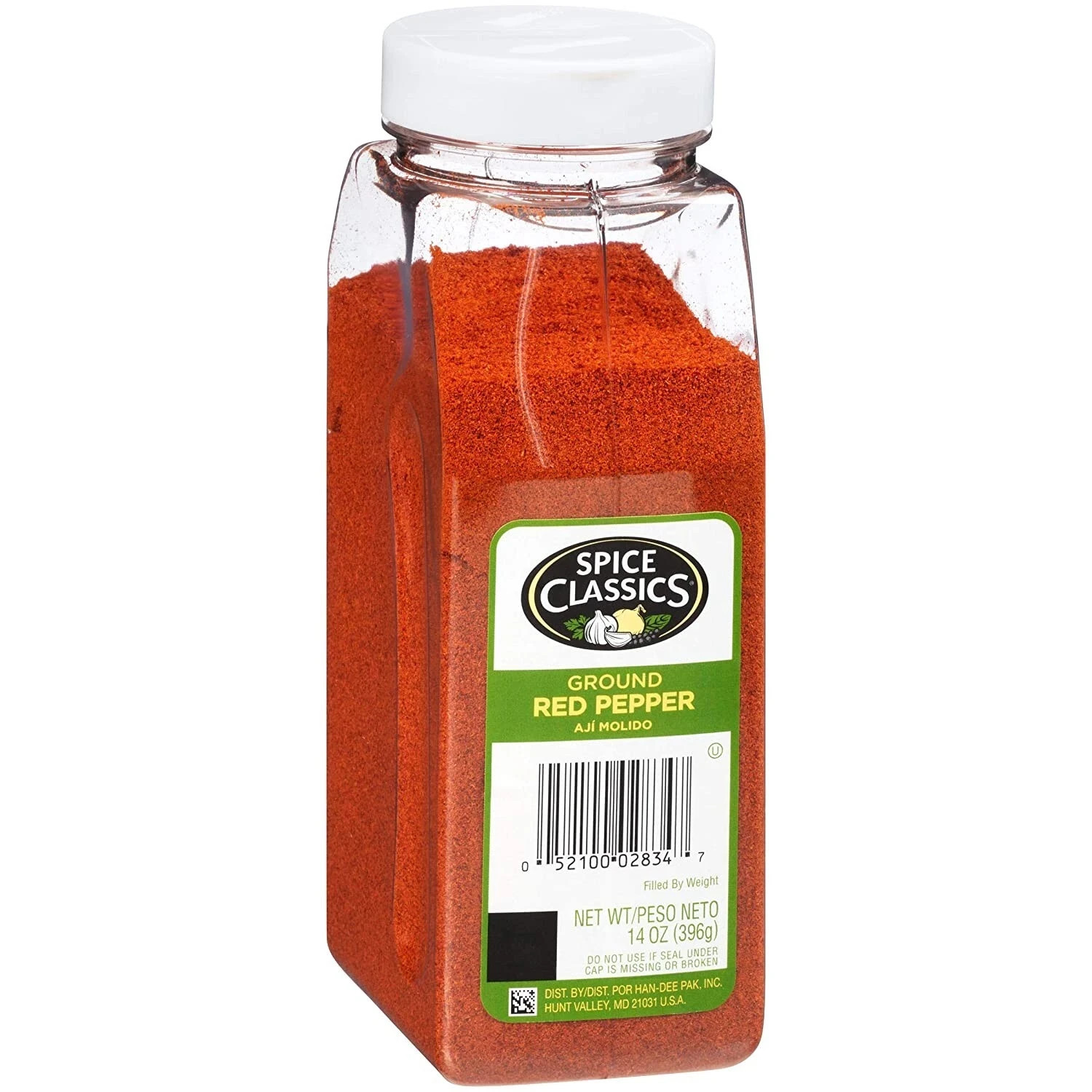 Spice Classics Ground Red Pepper 14 oz - One 14 Ounce Container of Red Pepper...