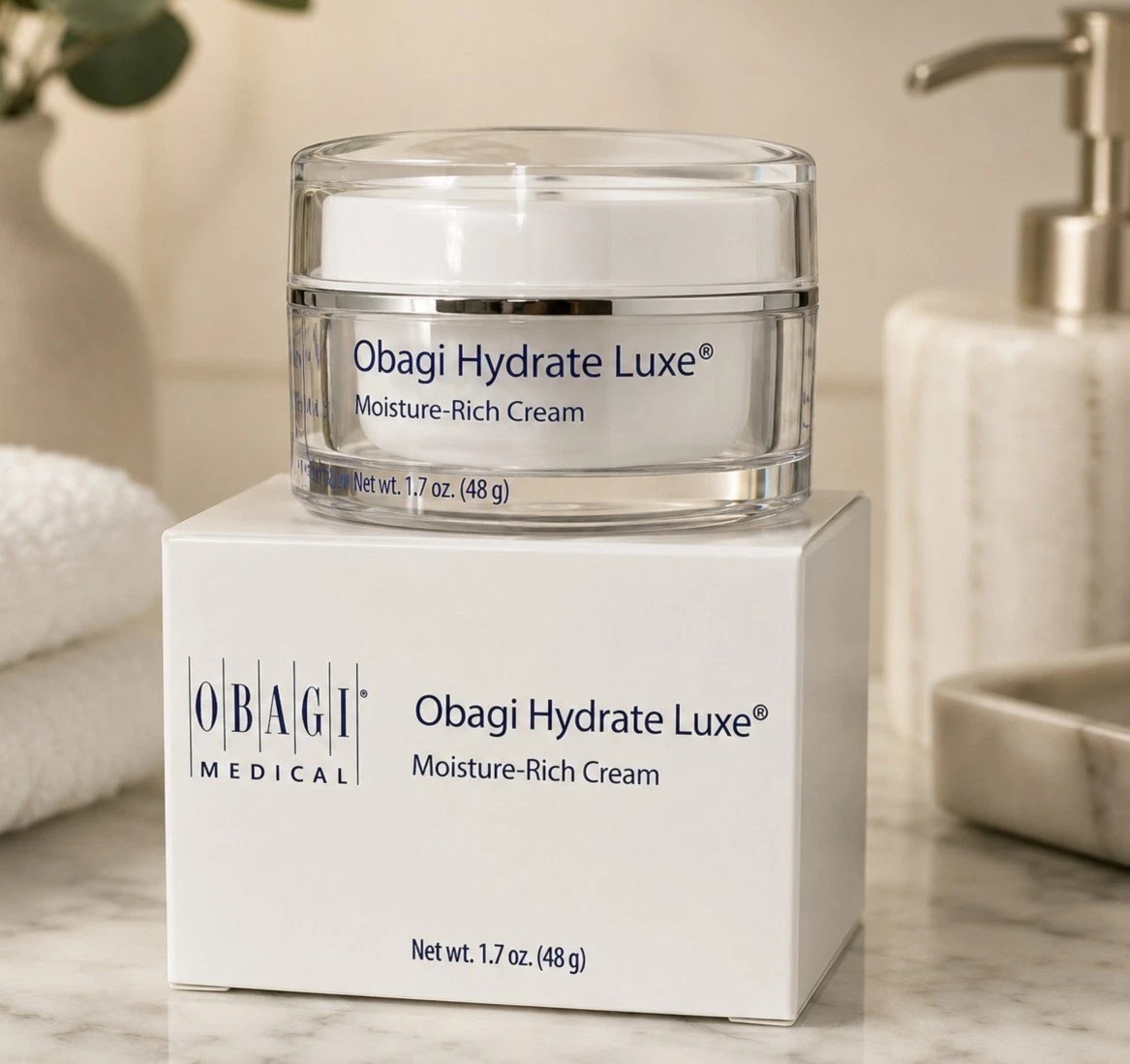 Obagi Hydrate Luxe Moisture Rich Cream 1.7oz Brand new in box Obagi Hydrate Luxe Moisture Rich Cream 1.7oz Brand new in box