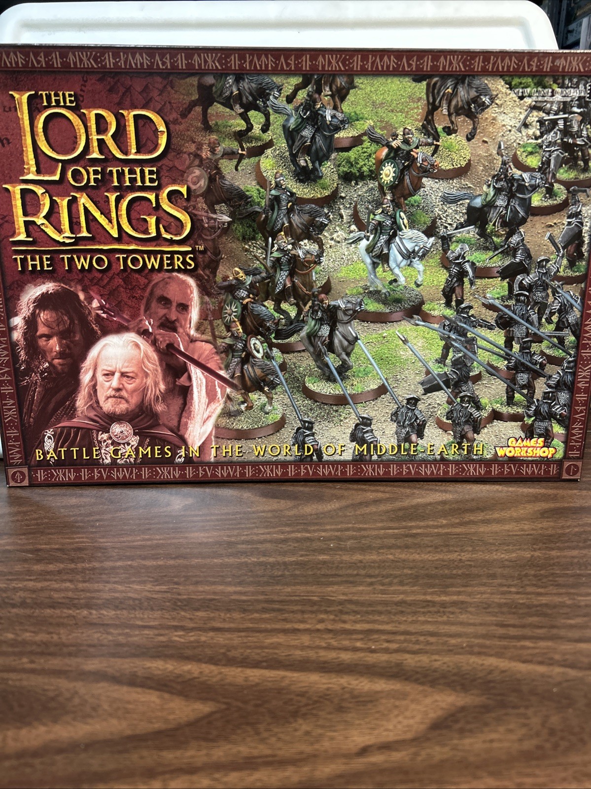 Games Workshop The Lord of the Rings Two Towers Battle Game Open/not used (2002) Games Workshop The Lord of the Rings Two Towers Battle Game Open/not used (2002)