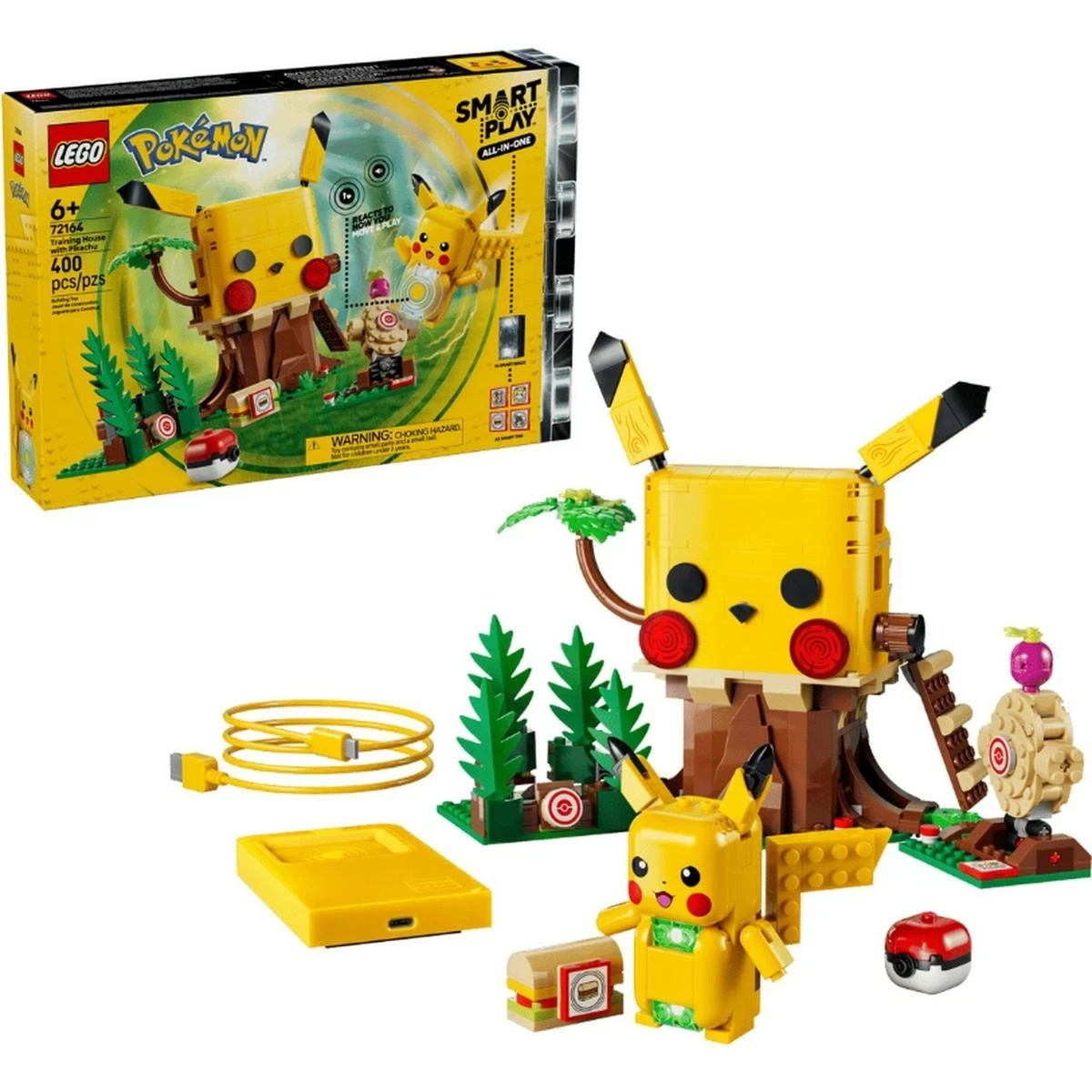 LEGO® Pokemon SMART Play Training House w/ Pikachu 72164 
