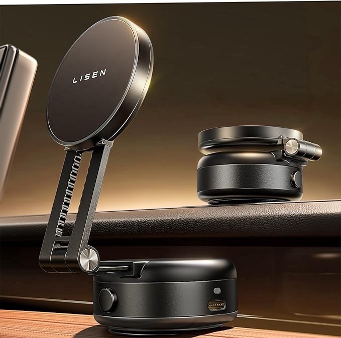 LISEN Electric Suction Cup Phone Mount Galaxy s25 LISEN Electric Suction Cup Phone Mount Galaxy s25