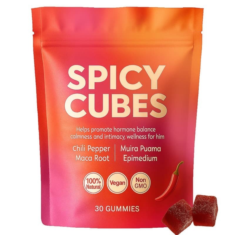 Peach Gummies Spicy Cubes 30 Gummies 1/2 Bag Support for Calm and Relaxation Hot Peach Gummies Spicy Cubes 30 Gummies 1/2 Bag Support for Calm and Relaxation Hot