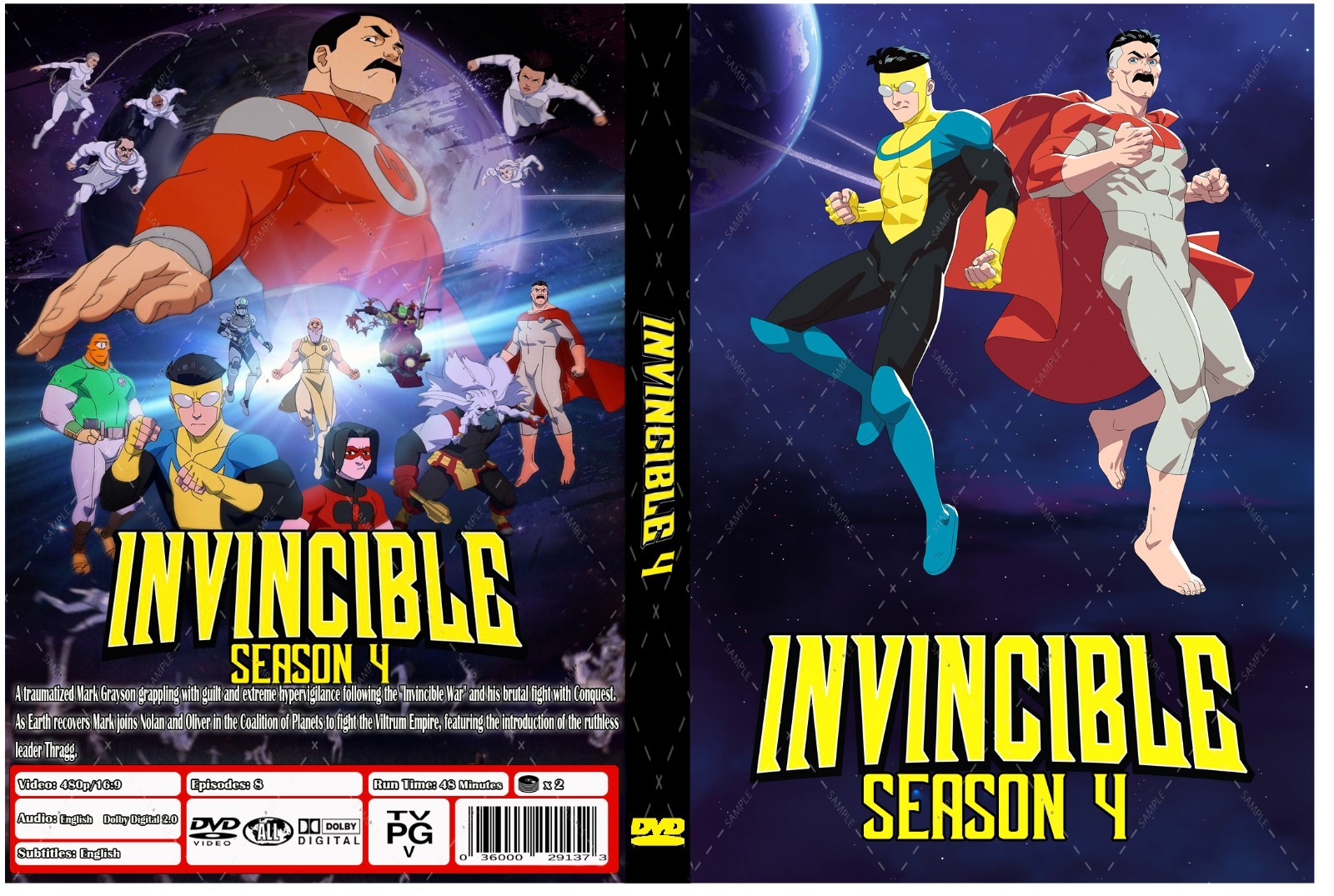 Invincible Animated Series Season 4 Episodes 1-8 English Audio Invincible Animated Series Season 4 Episodes 1-8 English Audio