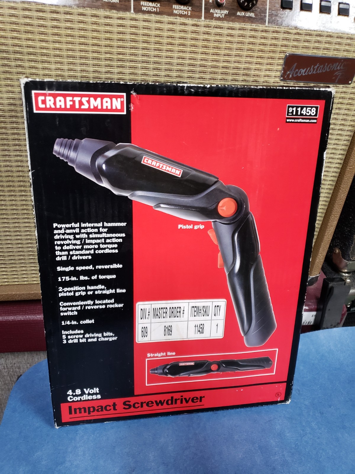 Craftsman Impact Screwdriver 4.8V 900.11458 Tools Auto Truck Home New Craftsman Impact Screwdriver 4.8V 900.11458 Tools Auto Truck Home New