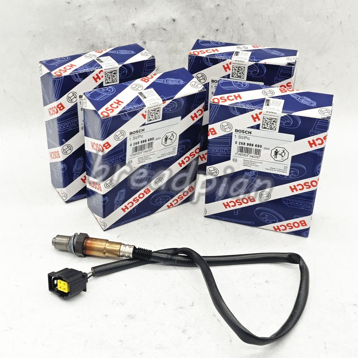 Set of 4 Bosch Oxygen Sensor for 02-23 Dodge Ram 1500 3.6L 3.7L 4.7L 5.7L 5.9L