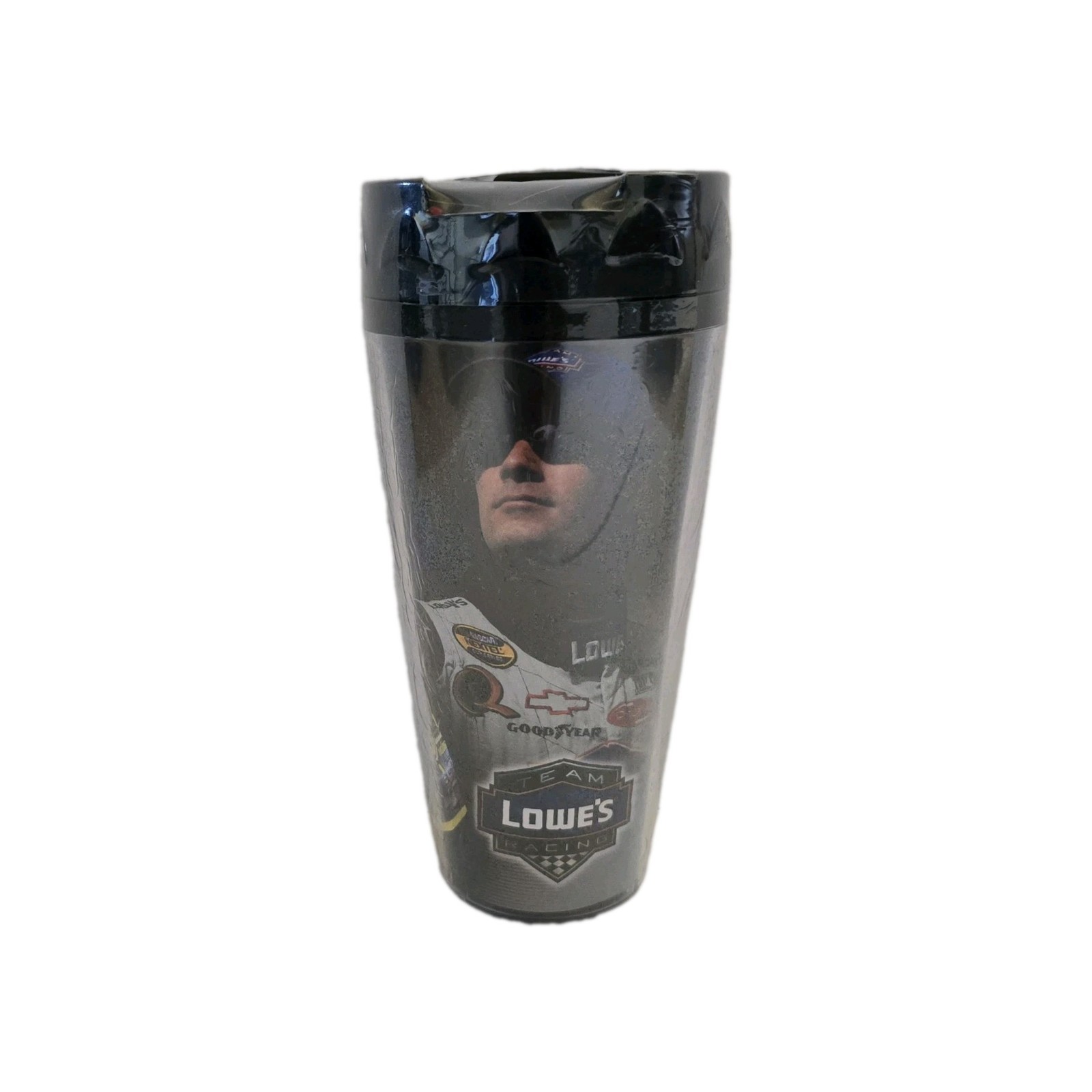 Jimmie Johnson #48 NASCAR Racing Travel Coffee Mug Cup New