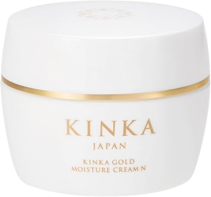 KINKA Gold Moisture Cream N 80g Hydrating Genuine Gold Leaf Cosmetics Japan
