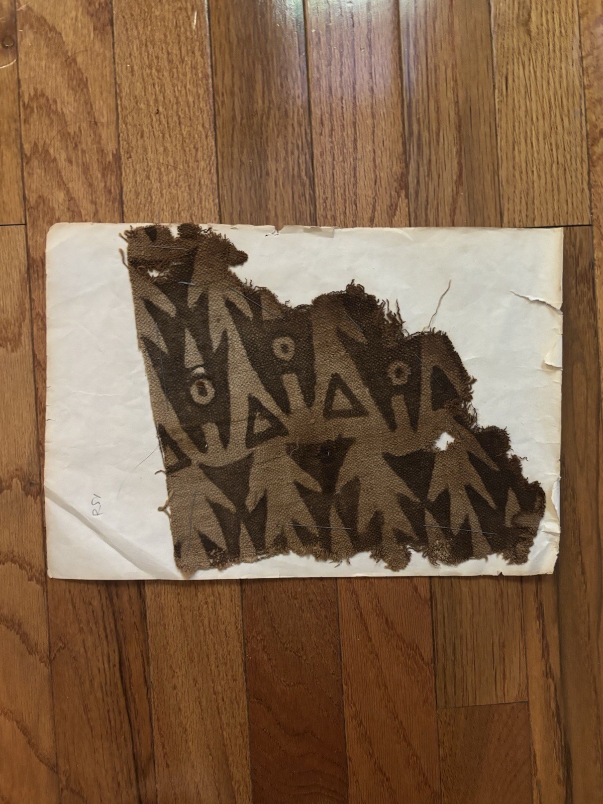 Rare Pre-Columbian Peruvian Textile Fragment From Chancay Rare Pre-Columbian Peruvian Textile Fragment From Chancay