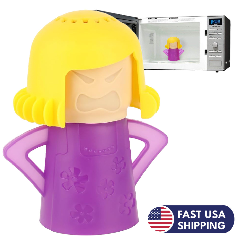 NEW Angry Mom Microwave Cleaner - Natural and Easy Kitchen Cleaning Solution NEW Angry Mom Microwave Cleaner - Natural and Easy Kitchen Cleaning Solution
