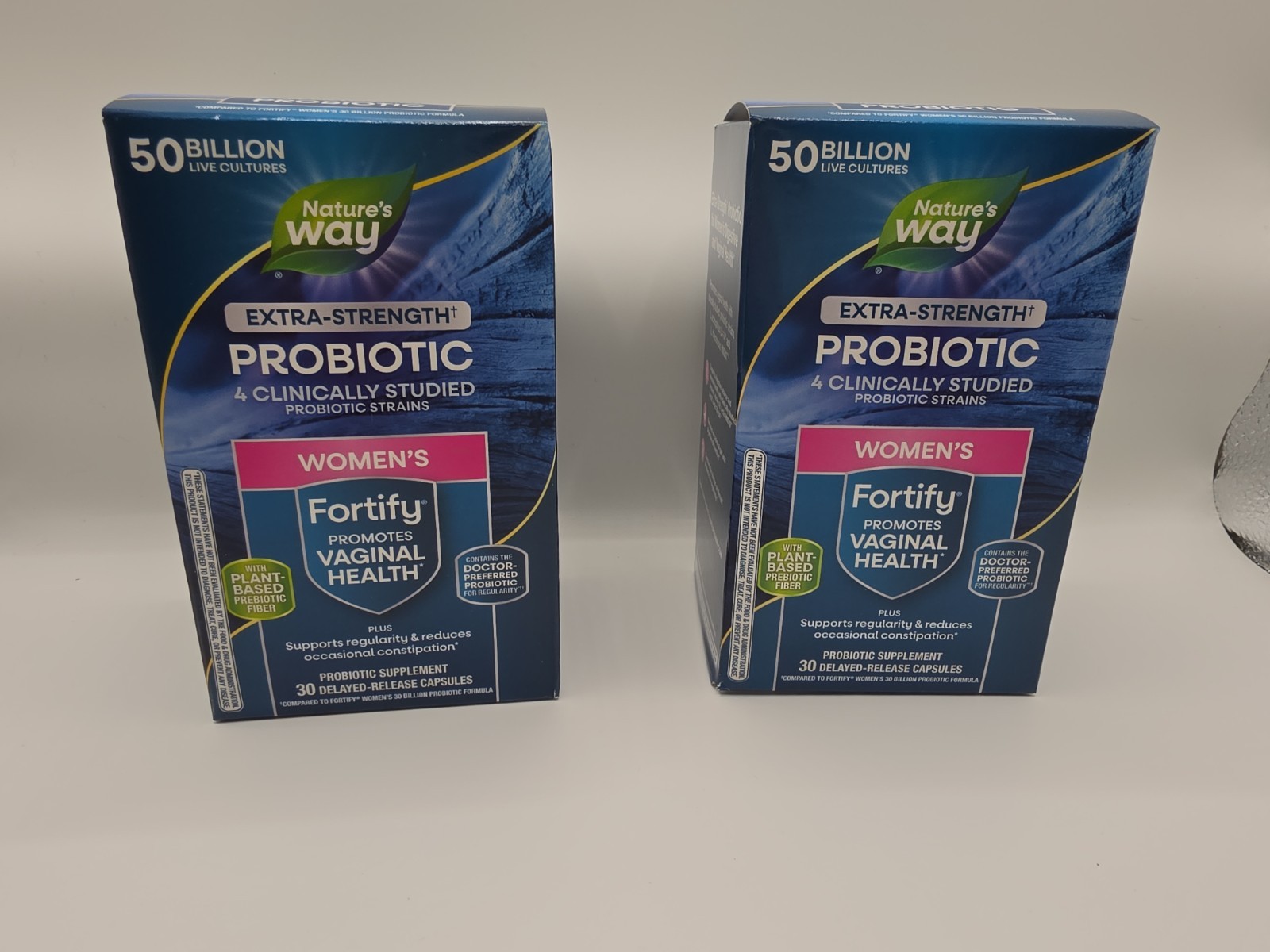 2 X Nature's Way Women's Extra Strength Probiotic 30 Caps Exp: 03/27 2 X Nature's Way Women's Extra Strength Probiotic 30 Caps Exp: 03/27