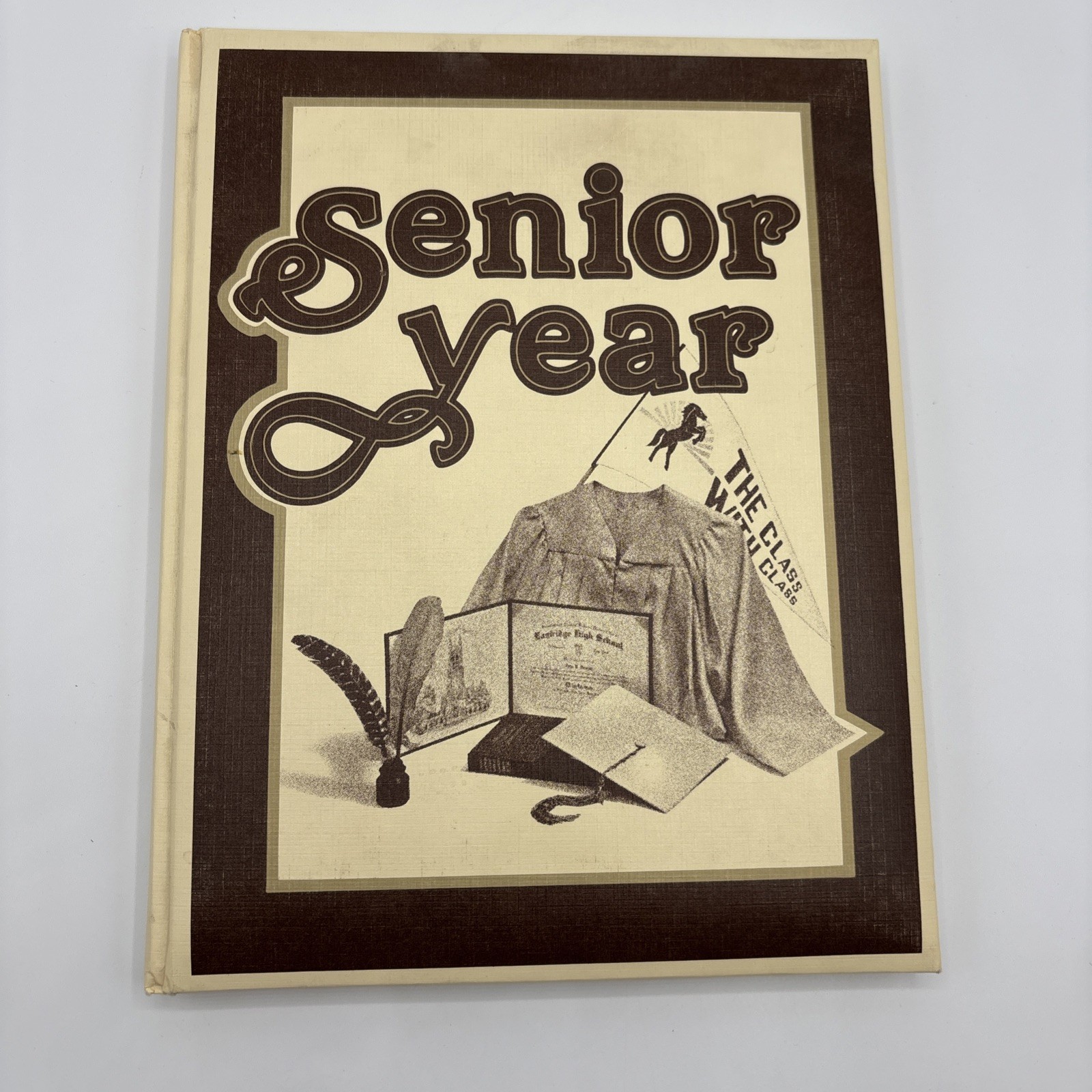 Senior Year High School Scrap Book Vintage Remembrance High School  BLANK/UNUSED