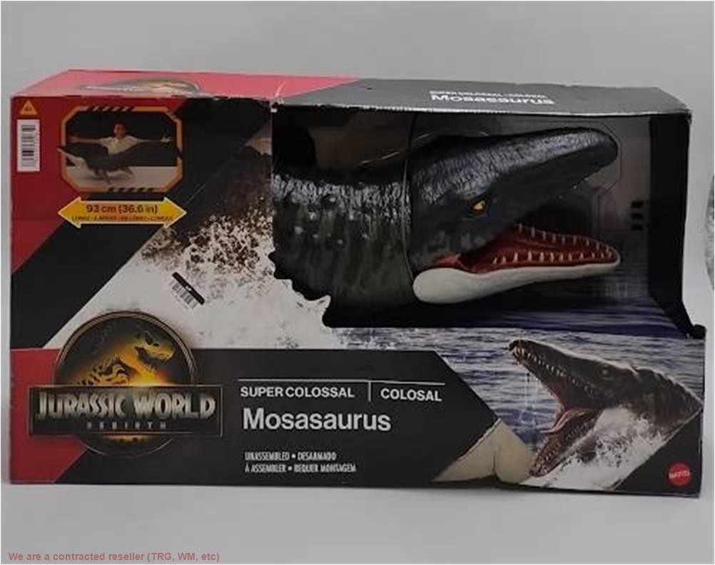 Jurassic World Rebirth Super Colossal Mosasaurus Action Figure SEE DETAILS Jurassic World Rebirth Super Colossal Mosasaurus Action Figure SEE DETAILS