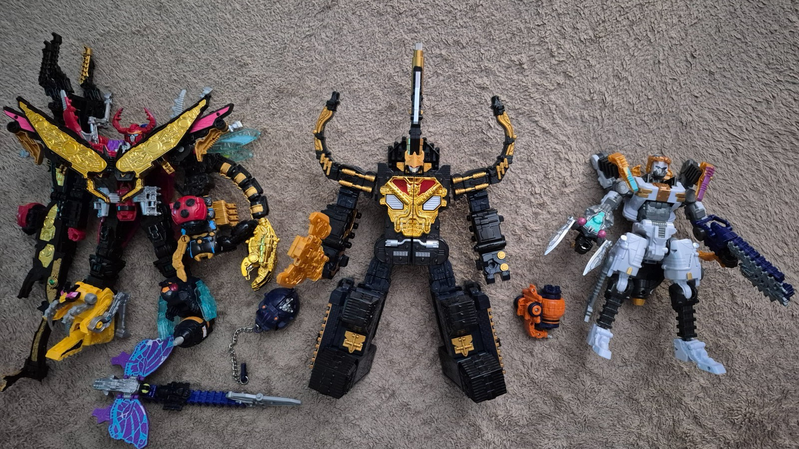 Bandai DX God Kingohger complete 20 set, Ohsama Sentai Kingohger, US Seller