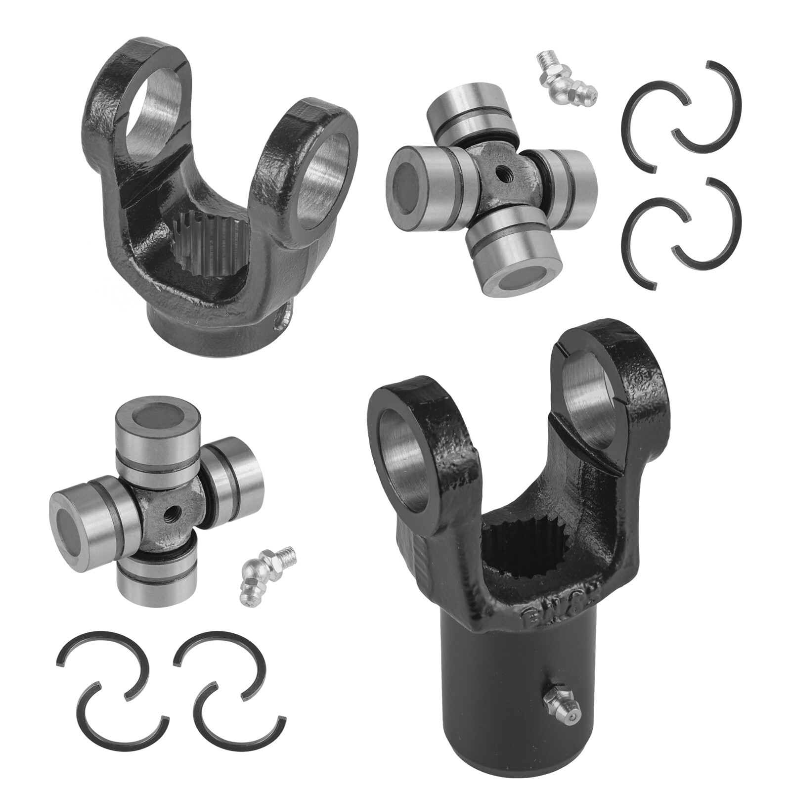 Rear Front Drive Shaft Yoke w/ U-joint for Polaris Ranger Crew 570 Full Size