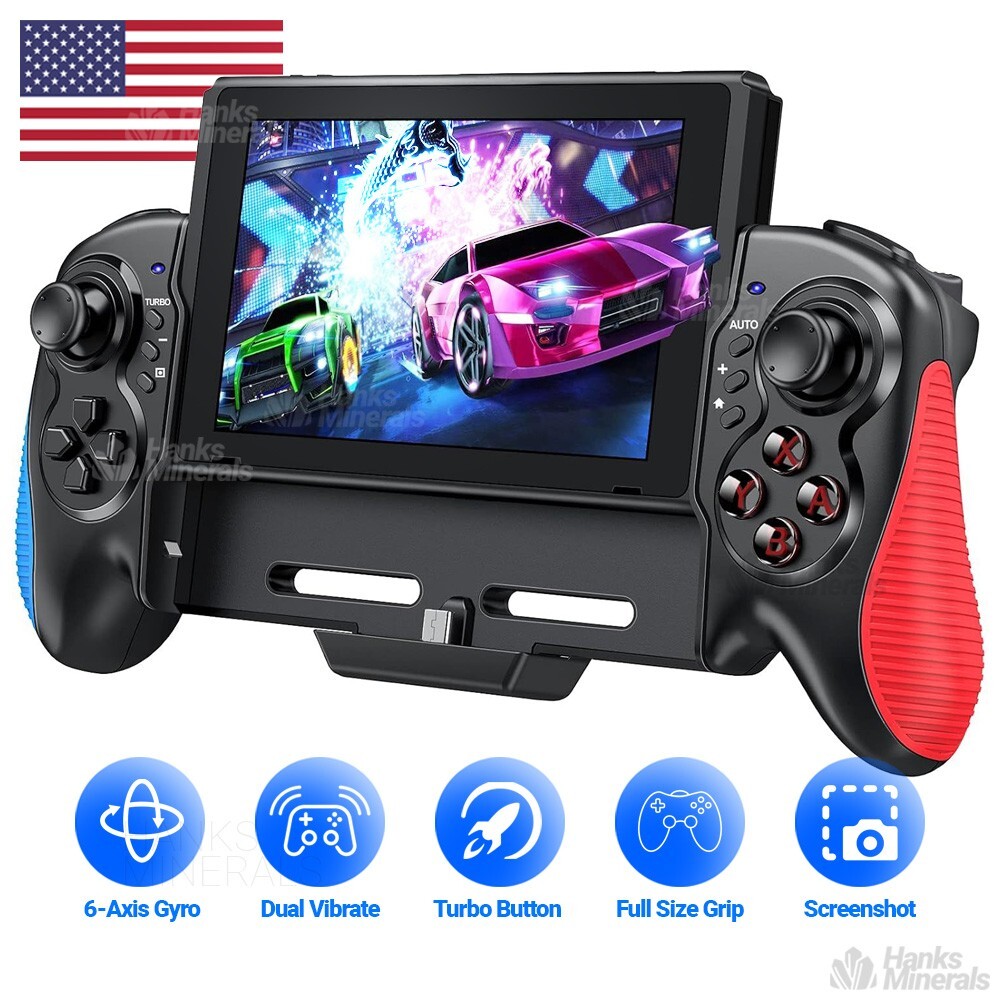 Gamepad Dual Vibration Handheld Controller For Nintendo Switch Joy-Con Game Grip