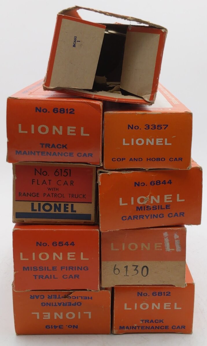 Lionel O Gauge Vintage Empty Boxes [9]/Box