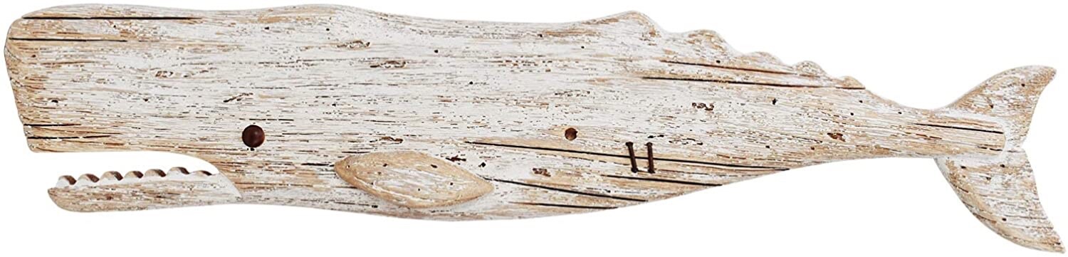 Wooden Whale Decor Hanging Wood Whale Decorations for Wall Rustic Nautical Whale Wooden Whale Decor Hanging Wood Whale Decorations for Wall Rustic Nautical Whale
