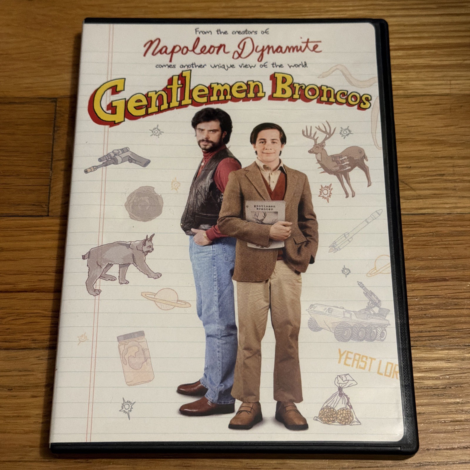 Gentlemen Broncos (2009) Michael Angarano Jemaine Clement DVD OOP Rare HTF Movie