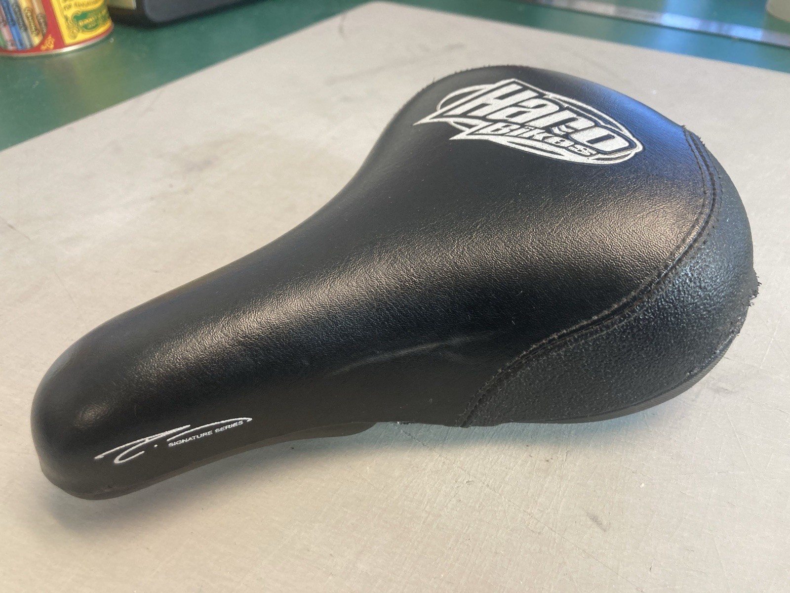 2001 HARO BIKES DAVE MIRRA SIGNATURE SERIES BLACK VELO PADDED BMX FREESTYLE SEAT