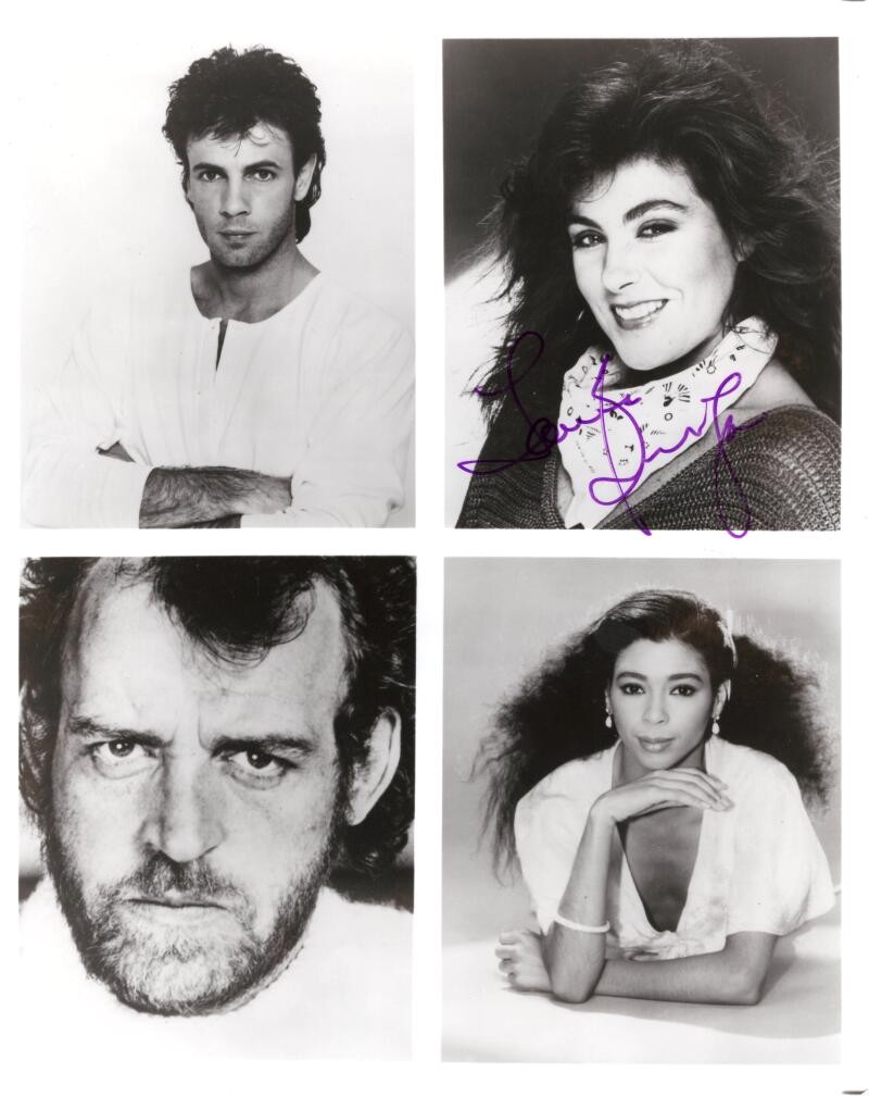 Laura Branigan Signed Autograph 8x10 Photo - Solid Gold w/ Rick Springfield