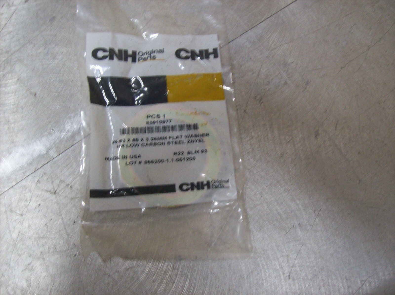 CNH7) CNH OEM Genuine Low Carbon Washer 83910977 CNH7) CNH OEM Genuine Low Carbon Washer 83910977