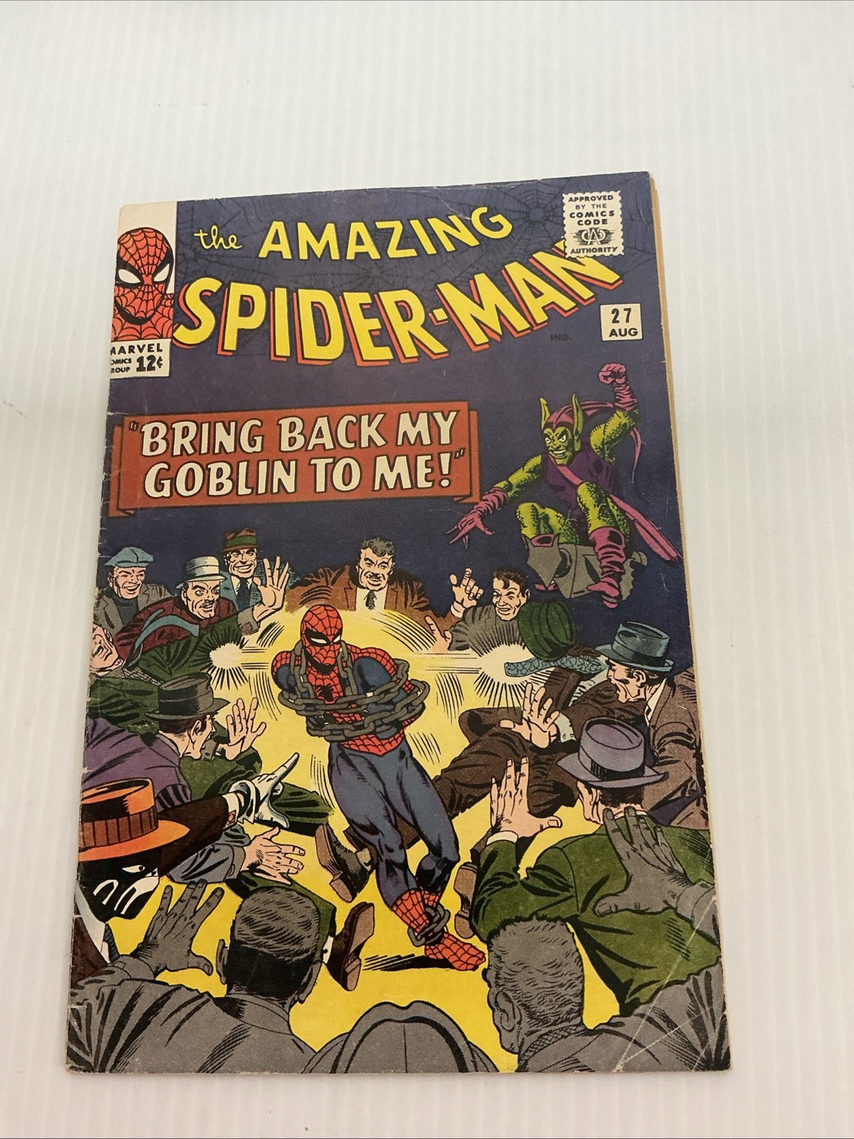 The Amazing Spider-Man #27 (Marvel Comics 1965) VERY GOOD COMPLETE ATTACHED The Amazing Spider-Man #27 (Marvel Comics 1965) VERY GOOD COMPLETE ATTACHED