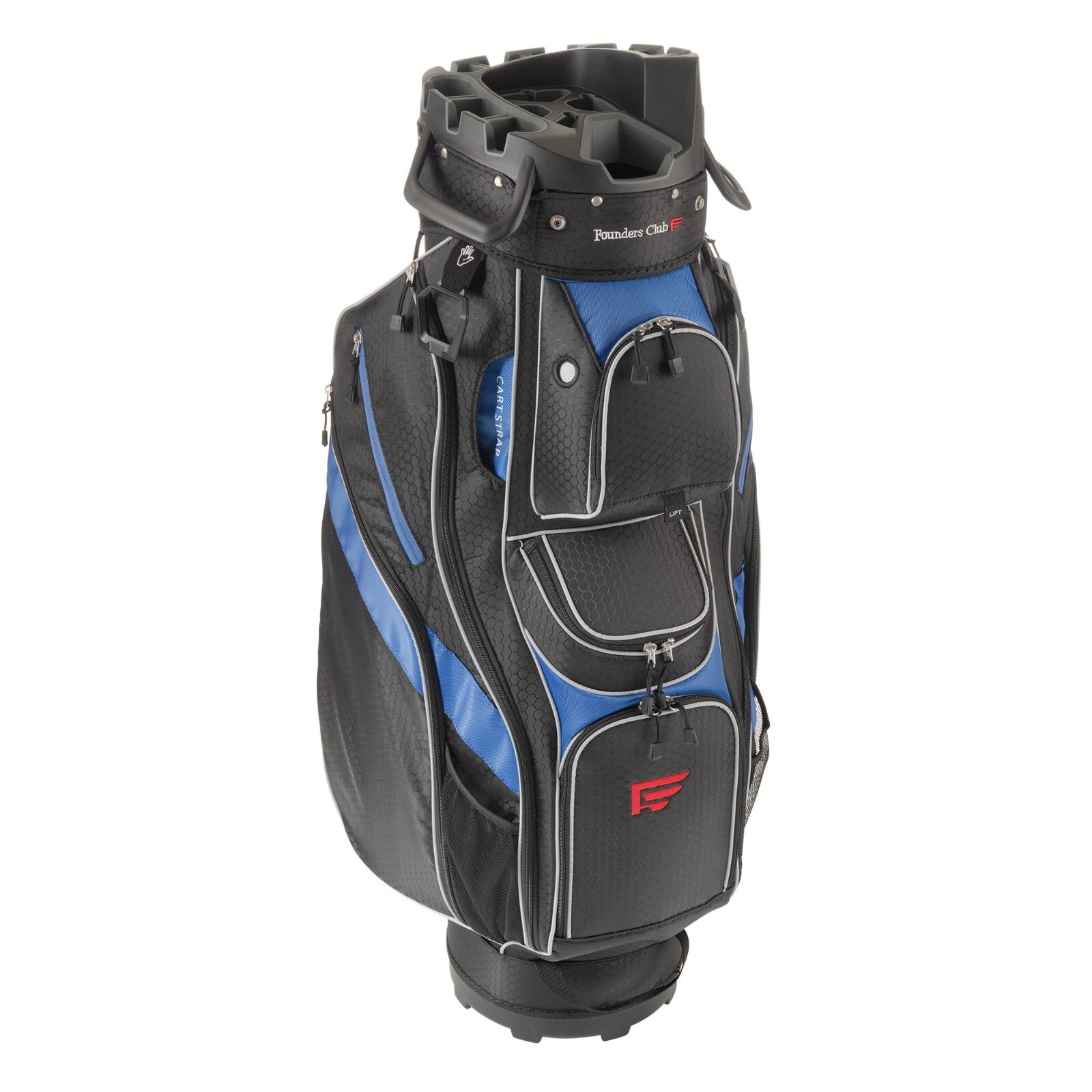 Founders Club 4th Generation Club Lock Organizer Golf Cart Bag Showroom Sample Founders Club 4th Generation Club Lock Organizer Golf Cart Bag Showroom Sample