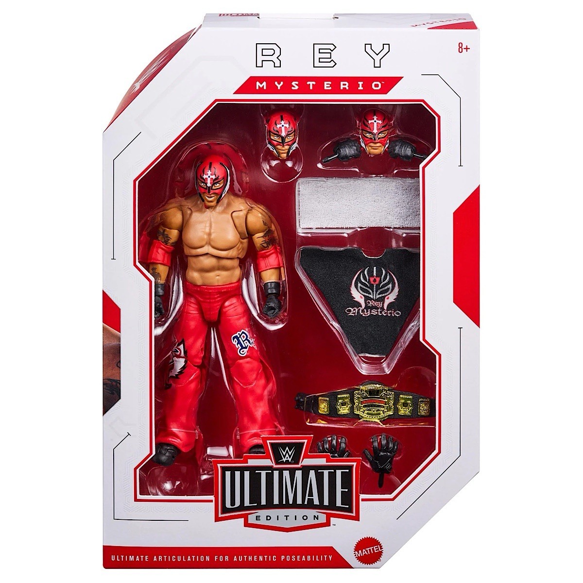 Rey Mysterio WWE Mattel Ultimate Edition Greatest Hits Series 9 Wrestling Figure