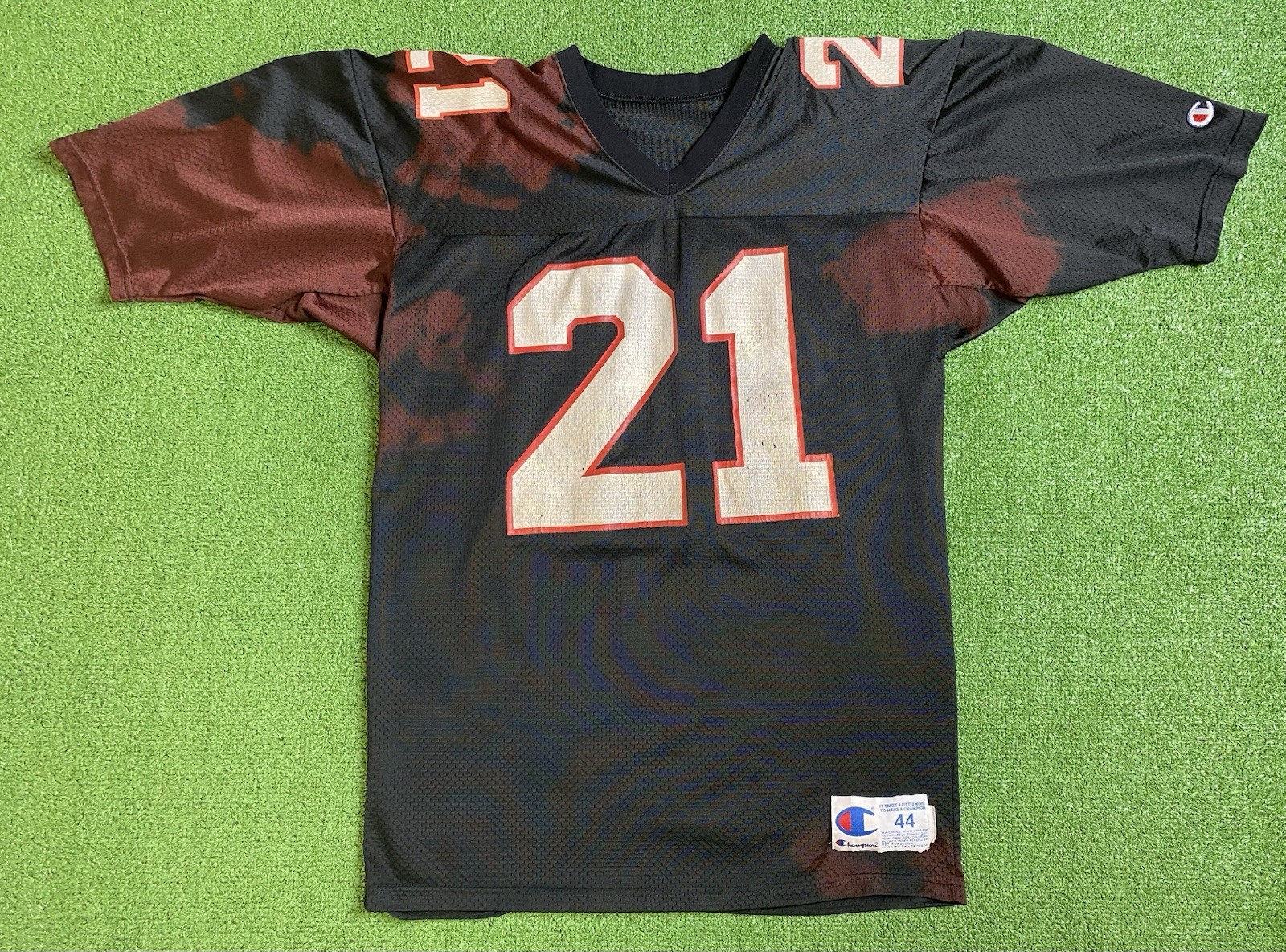 Atlanta Falcons Jersey Mens 44 Deion Sanders #21 NFL Champion Football Vintage