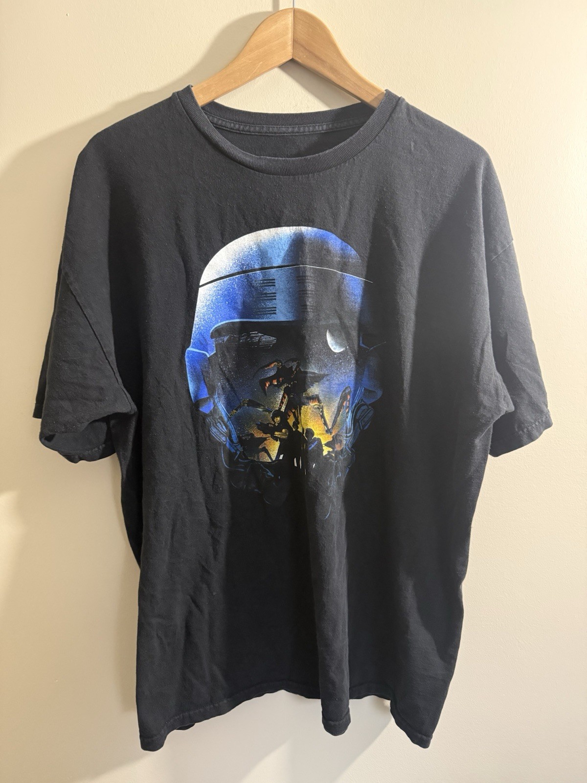 Vintage 90s Starship Troopers Movie Promo T Shirt Size XL Rare
