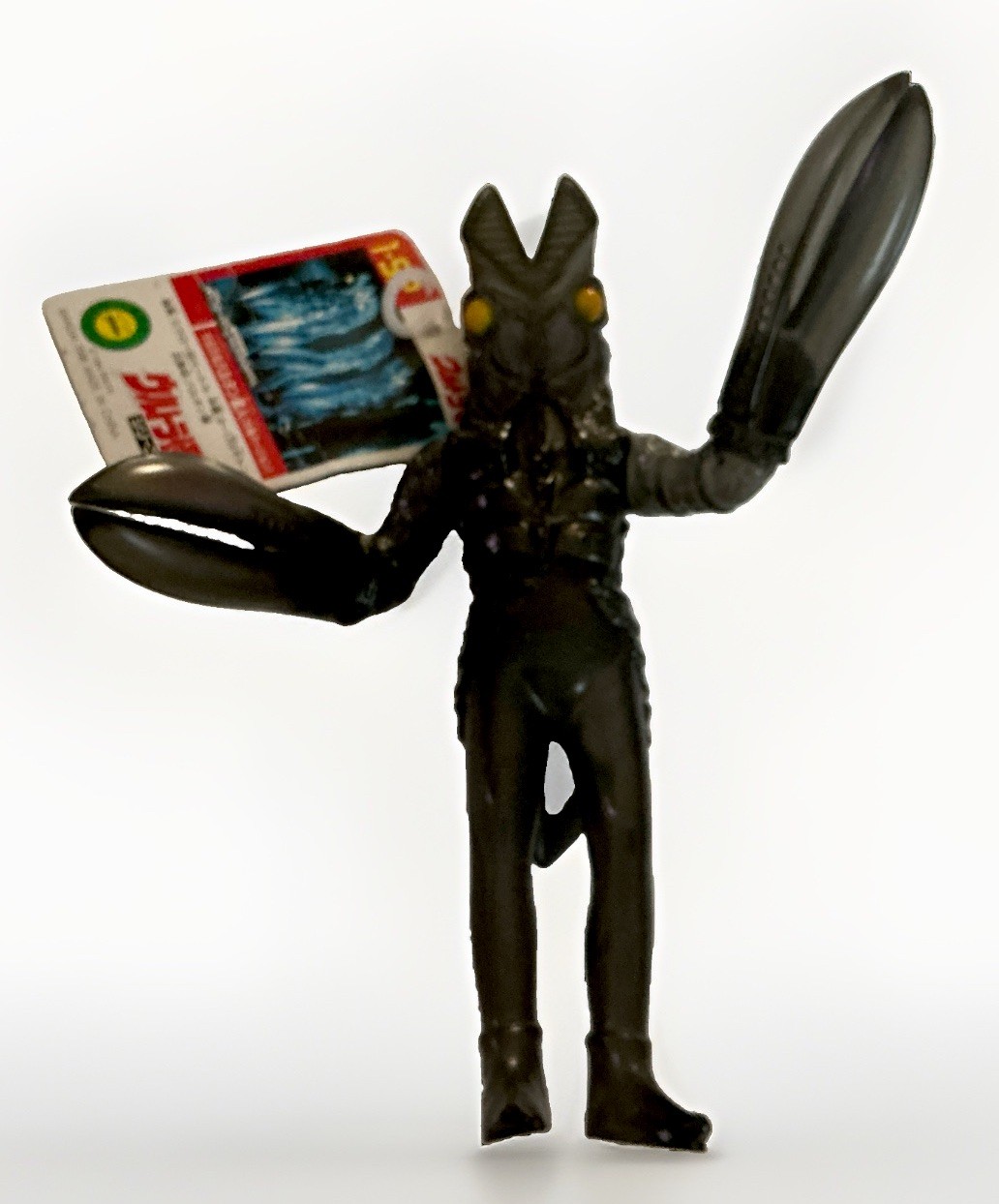 Bandai Alien Baltan Clone Vers Ultra Monster Series Clear Sofubi Figure W/ Tag 