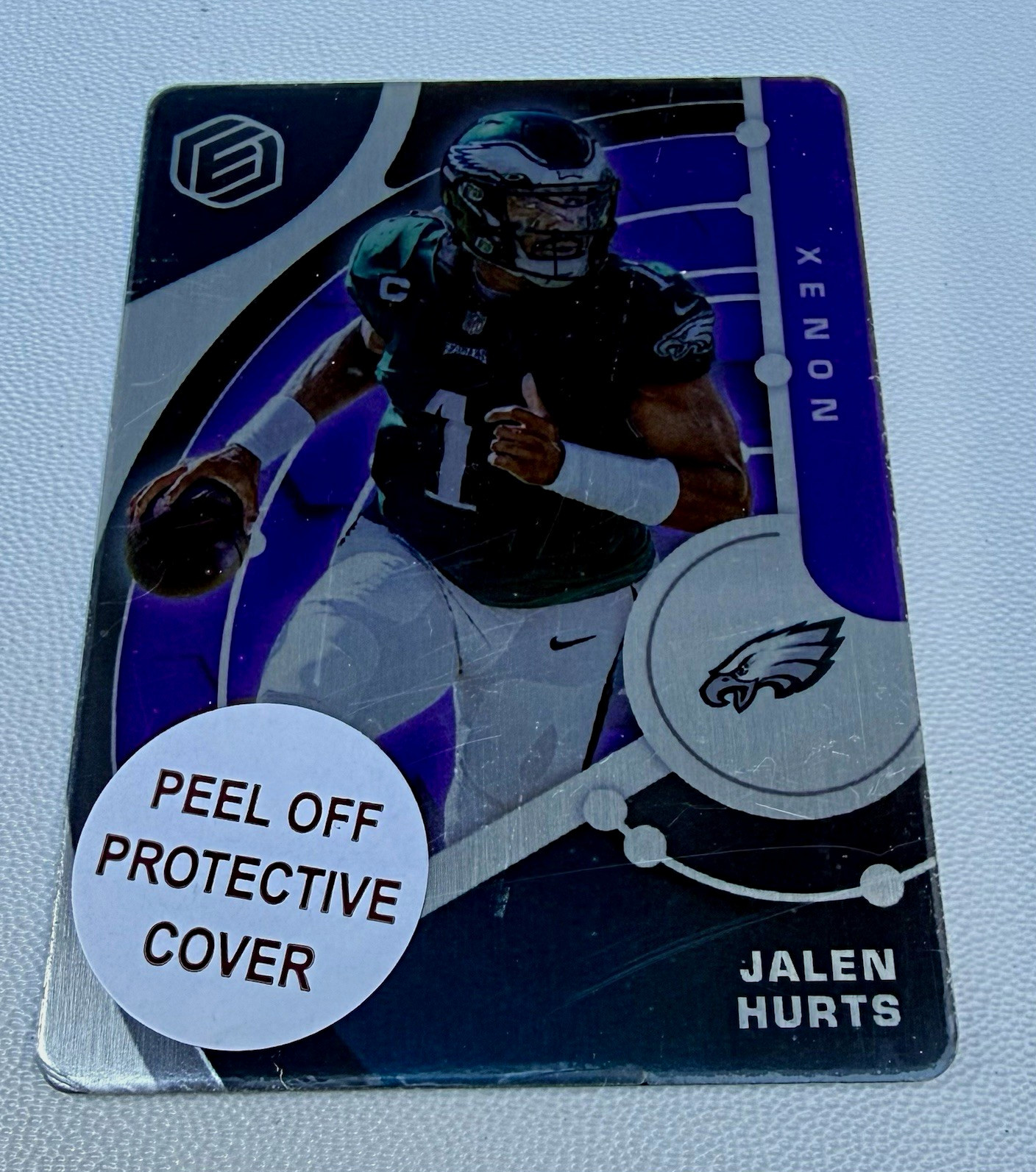 Panini 2022 Elements Football - Jalen Hurts #16 Xenon /54 Eagles Panini 2022 Elements Football - Jalen Hurts #16 Xenon /54 Eagles